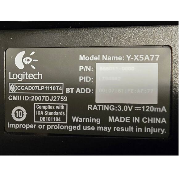 Logitech Cordless MediaBoard Pro for PS3 New in Open Box - Picture 8 of 8